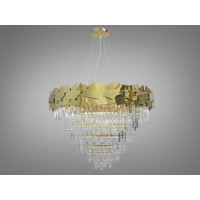 Люстра хрустальная современная Diasha 82211/800G Люстра хрустальная современная Diasha 82211/800G