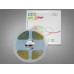 COB LED стрічка 12В, 320 діодів на метр, 8мм, теплий Diasha P12-COB-320-WW-20-8
