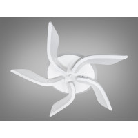 Стельова led люстра кільця з пультом, диммером, підсвіткою, 75W, чорна Diasha S2480/5WHLED3colordimmer