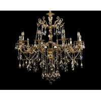 Люстра в зал классическая на 10 рожков Splendid-Ray 253484 (GD)