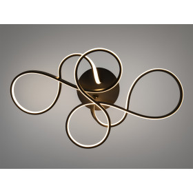 Стельова світлодіодна люстра біла 65 Вт Diasha WG5099/ABK