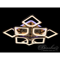 Люстры светодиодные Diasha S8060/4+4BHR LED 3color dimmer 