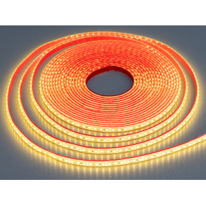 LED стрічка 12в, 120 шт/м, герметична, 8мм, теплий Diasha N12-2835-120-WW-68-8