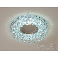 Точечные светильники с подсветкой Diasha 8115WH+PK