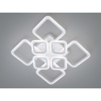 Світлодіодна люстра смарт світильник з пультом, диммером, 145W, біла Diasha HA8060/4+4WHLED3colordimmer