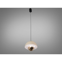 Світлодіодна люстра підвіс золото 8 Вт 4100K Diasha QY-H1206SDY