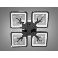 Люстры светодиодные с пультом Diasha S8157/4BHR LED 3color dimmer 