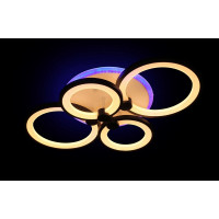 Припотолочные люстры Linisoln 1811/4 BK LED Dimmer