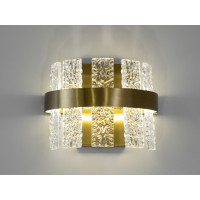 Настінний приліжковий LED світильник, 18 Вт, бронза Diasha 828/2BR