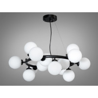 Підвісний світильник Diasha LQ7063 чорний мінімалізм матові плафони Diasha LQ7063/15BK