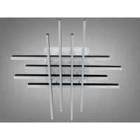 Світлодіодна люстра Diasha 7012BKLED3colordimmer