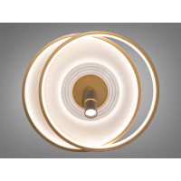LED люстра Diasha білий чорний 64Вт димер пульт Diasha 5532WH+Gdimmer