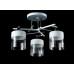 Люстра с плафонами  L2370B/3 (WHI+CR) Splendid-Ray
0260867