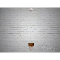 Красива світлодіодна підвісна люстра в стилі модерн, 20W, золото Diasha F6001/1CF