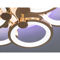 Люстры светодиодные Diasha 8022/3+3G LED 3color dimmer