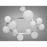 Люстра лофт в зал или спальню на 17 ламп Diasha 81953-17CR