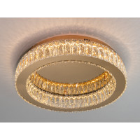 Люстра стельова LED Diasha золото 55 Вт пульт Diasha 587/500G
