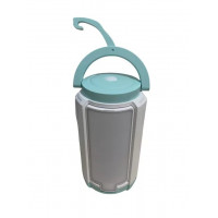 Лампа фонарь с аккумулятором и повербанком с USB TK7649 белая