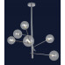 Люстра молекула светодиодная в стиле лофт Levistella 761LLP01-6 CR+CL