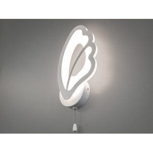 Настінний LED світильник метелик, 20W, білий Diasha 8166/1WH