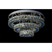 Потолочная светодиодная люстра светильник с хрусталем Linisoln 7201-6AD