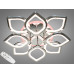 Cветодиодная люстра потолочная с пультом Diasha S8073/4+4HR LED 3color dimmer