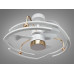 Люстра-вентилятор з пультом для дитячої кімнати, 28W Diasha 6009WH+GD