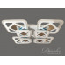 Світлодіодна люстра з 3d ефектом, 205W Diasha 6015/4+4WHLED3colordimmer