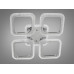 Стельова світлодіодна люстра з димером 55W Diasha AS8170/4HRLED3colordimmer