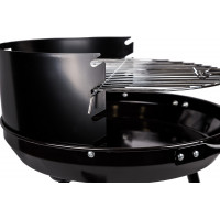 Гриль мангал барбекю угольный с крышкой LV 20014070B