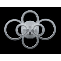 Люстра в зал или спальню светодиодная современная Splendid-Ray 2850130/6+A LED (WHITE) 