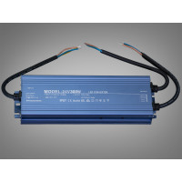 Блок живлення 24В, для підключення LED стрічки, 300Вт, 12.5А Diasha PPF-PW-IP68-24v-300w