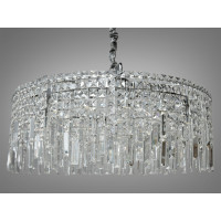 Хрустальная люстра в зал 15 ламп Diasha 9708-750CH
