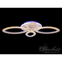 Лед люстра потолочная светодиодная с пультом Diasha A8059/2+2WHLED3colordimmer