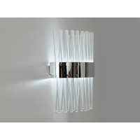 Сучасний лед настінний світильник, 18 ват, бра хромоване Diasha 7002/2WCH