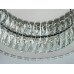 Стельова LED люстра з кришталом 45Вт хром пульт Diasha 587/400CH