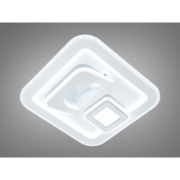 Мультифункціональний, ультрасучасний, квадратний, акриловий світлодіодний світильник потужністю 80 Вт Diasha 12176