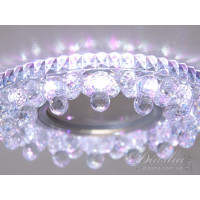 Точечные светильники с подсветкой Diasha 8108WH+PK