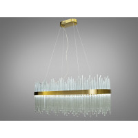 Современная хрустальная LED люстра для зала спальни гостиной Diasha 8839-800x350