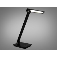 Настільна лампа лед з дімером, таймером, нічником, лампа-трансформер Diasha 5502PBK