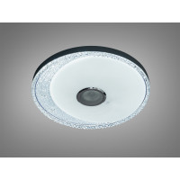 Смарт LED люстра біла 80 Вт RGB з Bluetooth Diasha DB-8308/500RGB+MP3