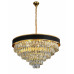 Люстра с хрусталем Levistella 756PR1008-10+1 GD