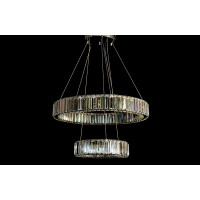 Подвесная светодиодная люстра кольца с хрусталем в стиле модерн Linisoln 7106