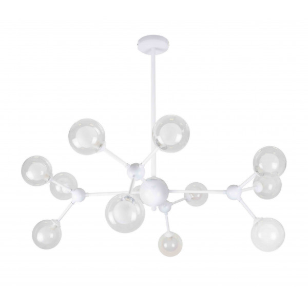 Люстра молекула в стиле лофт Levistella 7526083-12 WH