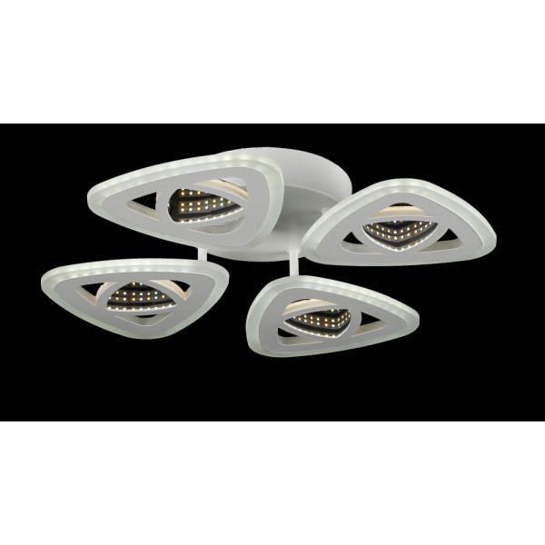 Люстра в зал или спальню светодиодная современная Splendid-Ray 286321/4 LED (WT) 