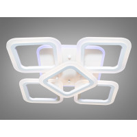 Люстры светодиодные Diasha MX2400/4+1S WH LED 3color dimmer  