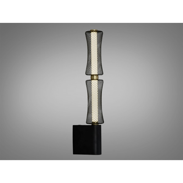 Настінне бра Diasha LED 6 Вт чорне сітка Diasha B1712BK