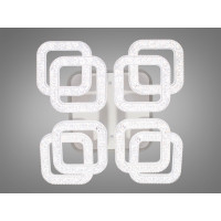 Люстра в зал потолочная светодиодная 95W Diasha MX2771/4+4SWHLED3colordimmer