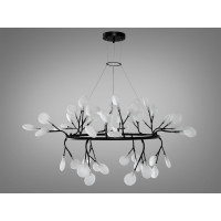 Декоративная люстра в зал 54 лампочкии Diasha Y889-54ABK