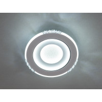 Сучасний універсальний світлодіодний круглий світильник, 32 Вт, білий Diasha 4671WH